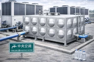 中央空调循环水箱,用于冷却及循环系统,适用于大型商业与工业建筑