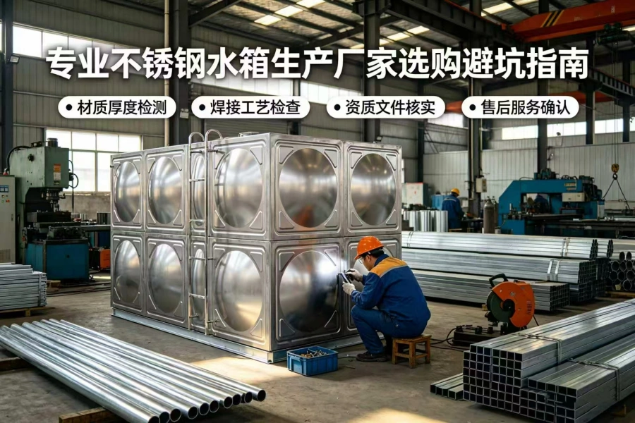 专业不锈钢水箱生产厂家选购避坑指南现场实拍